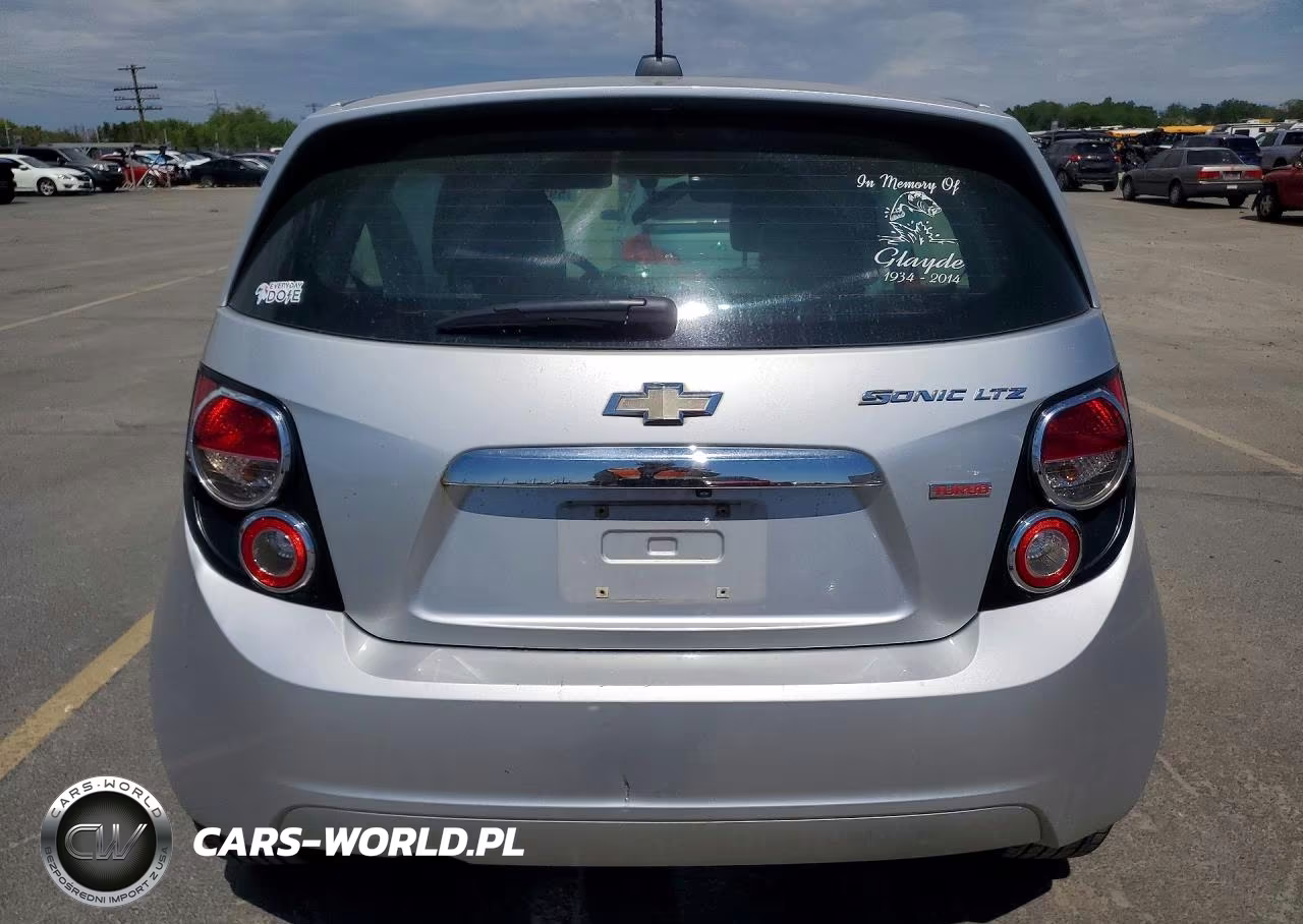 2015 Chevrolet Sonic Ltz VIN:1G1JE6SB8F4100087 - 6