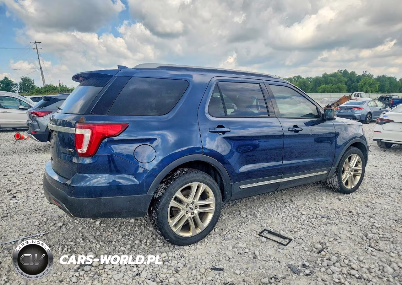 2017 Ford Explorer Xlt VIN:1FM5K8D88HGC44136 - 3