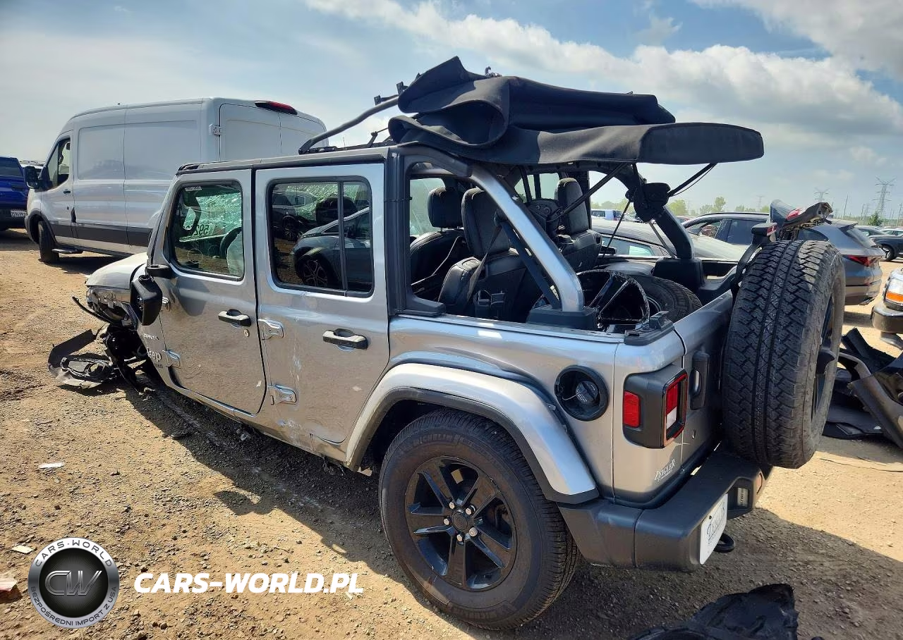 2020 Jeep Wrangler Unlimited Sahara VIN:1C4HJXENXLW203301 - 2