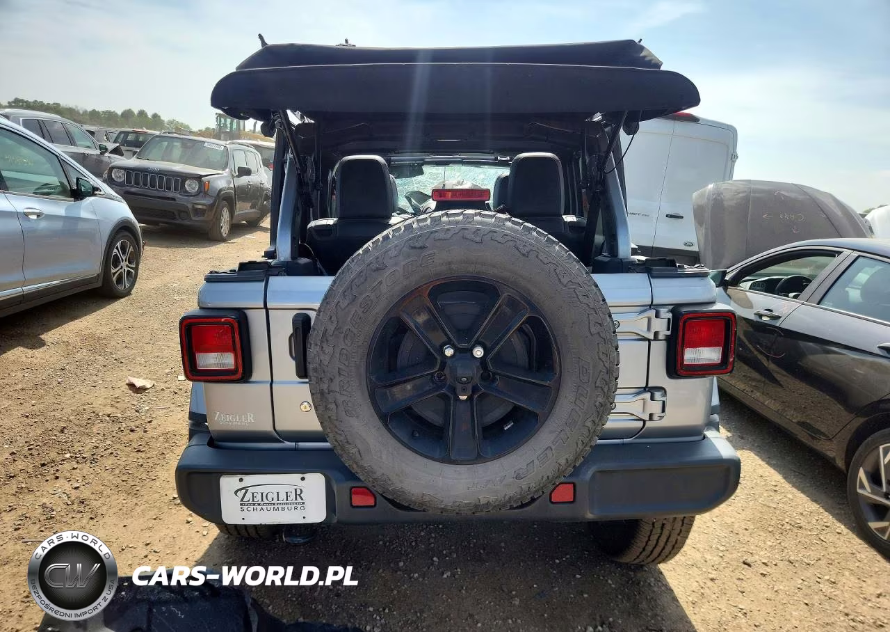 2020 Jeep Wrangler Unlimited Sahara VIN:1C4HJXENXLW203301 - 6