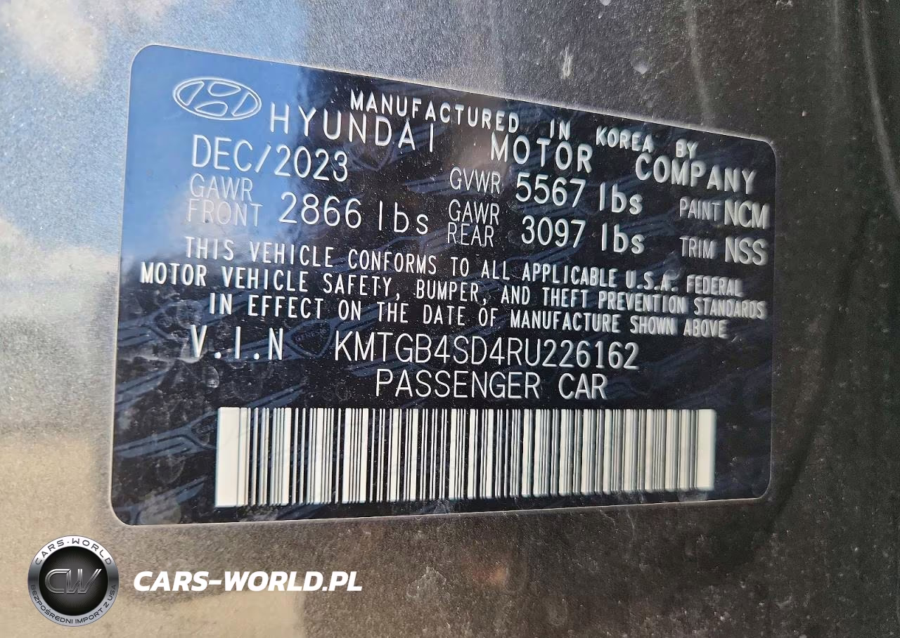 2024 Genesis G80 3.5T Sport VIN:KMTGB4SD4RU226162 - 12
