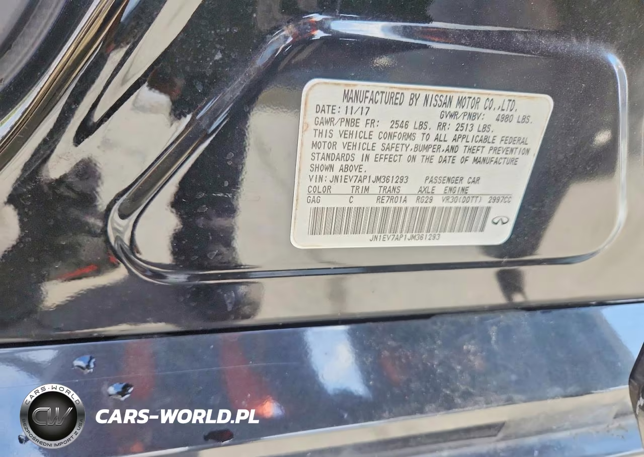 2018 Infiniti Q50 3.0T Luxe VIN:JN1EV7AP1JM361293 - 13