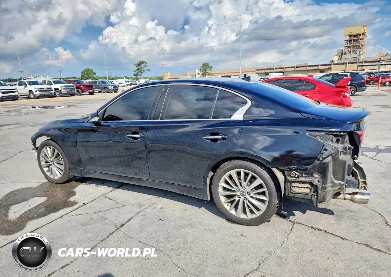 2018 Infiniti Q50 3.0T Luxe VIN:JN1EV7AP1JM361293 - 2
