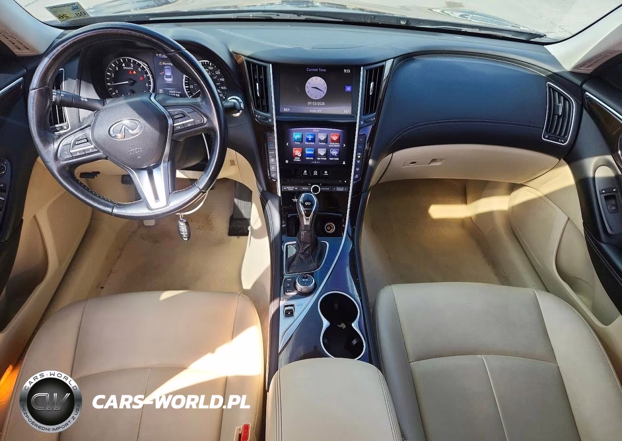2018 Infiniti Q50 3.0T Luxe VIN:JN1EV7AP1JM361293 - 8