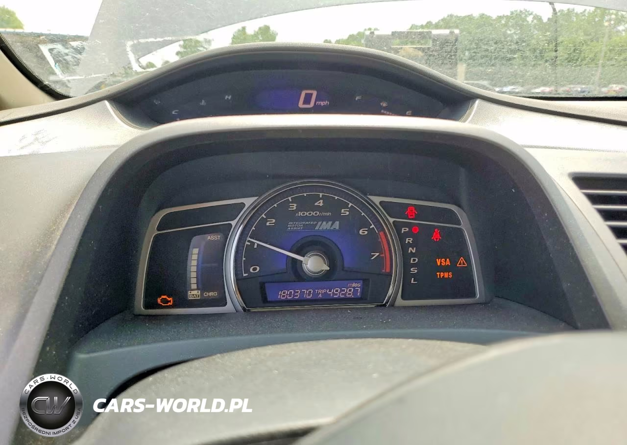 2009 Honda Civic Hybrid VIN:JHMFA36279S017198 - 9