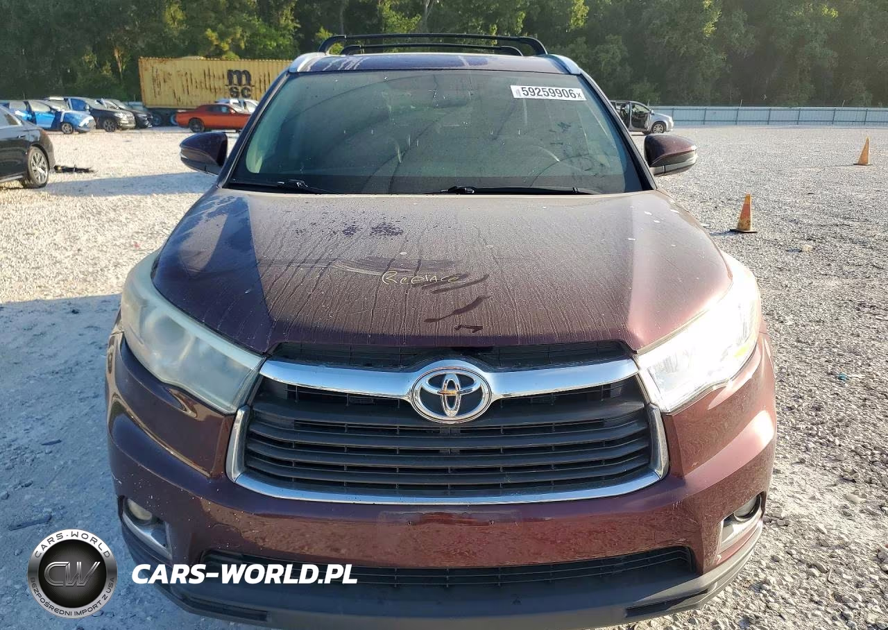2016 Toyota Highlander Limited VIN:5TDYKRFH3GS138783 - 5