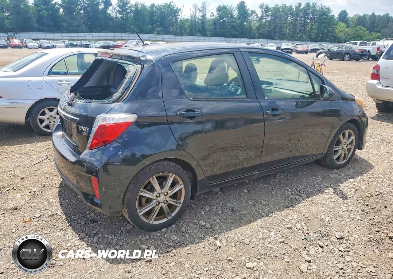 2014 Toyota Yaris 5-Door Se VIN:JTDKTUD35ED580650 - 3