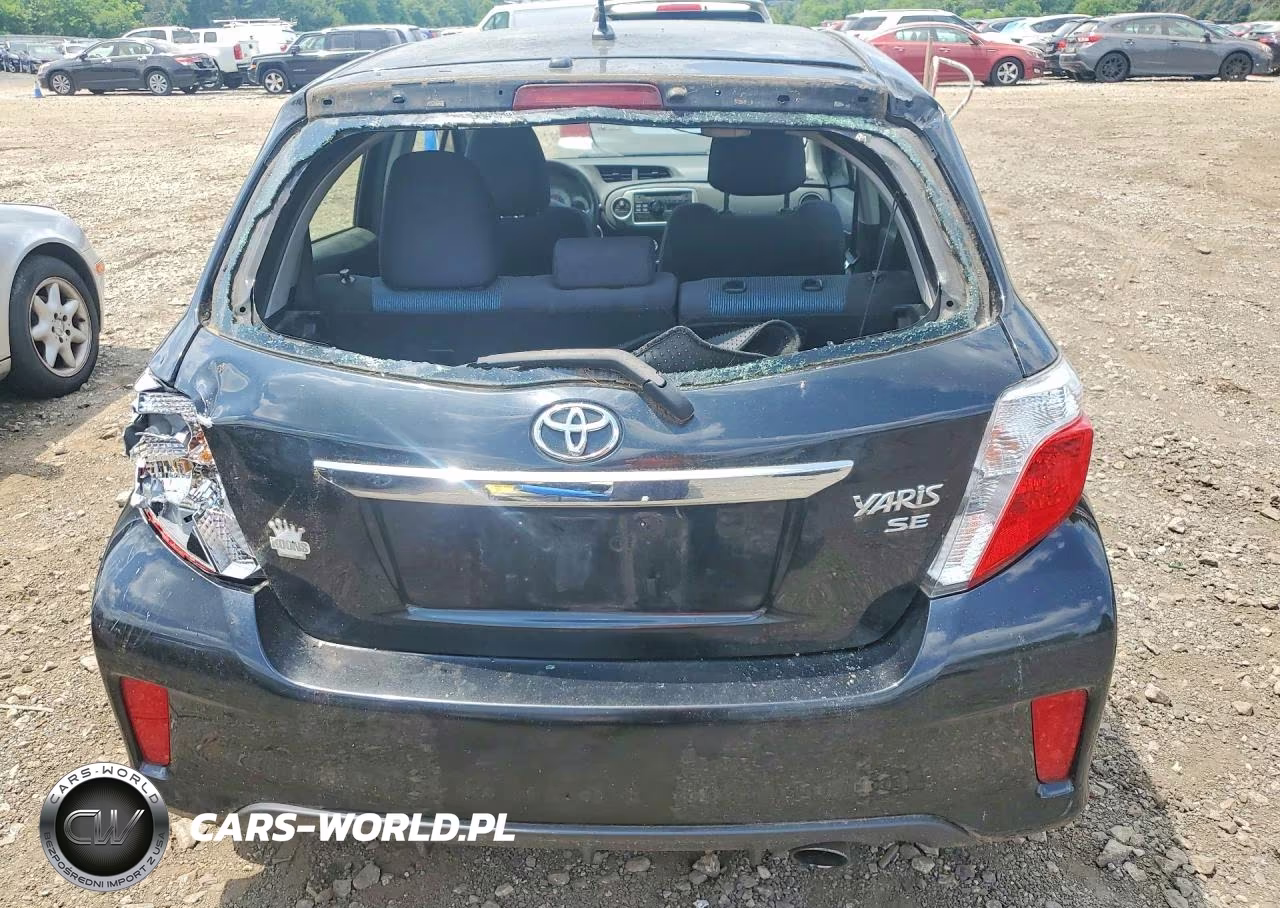 2014 Toyota Yaris 5-Door Se VIN:JTDKTUD35ED580650 - 6