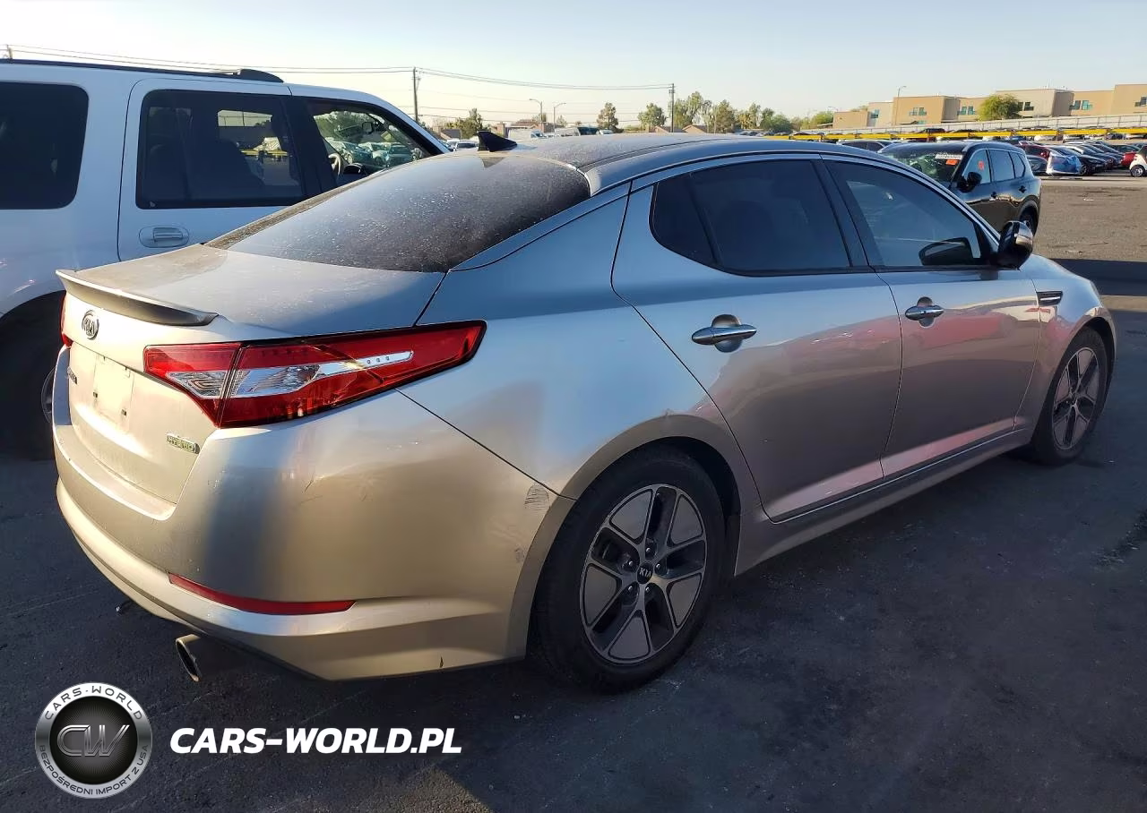 2011 Kia Optima Hybrid VIN:KNAGM4AD7B5000348 - 3