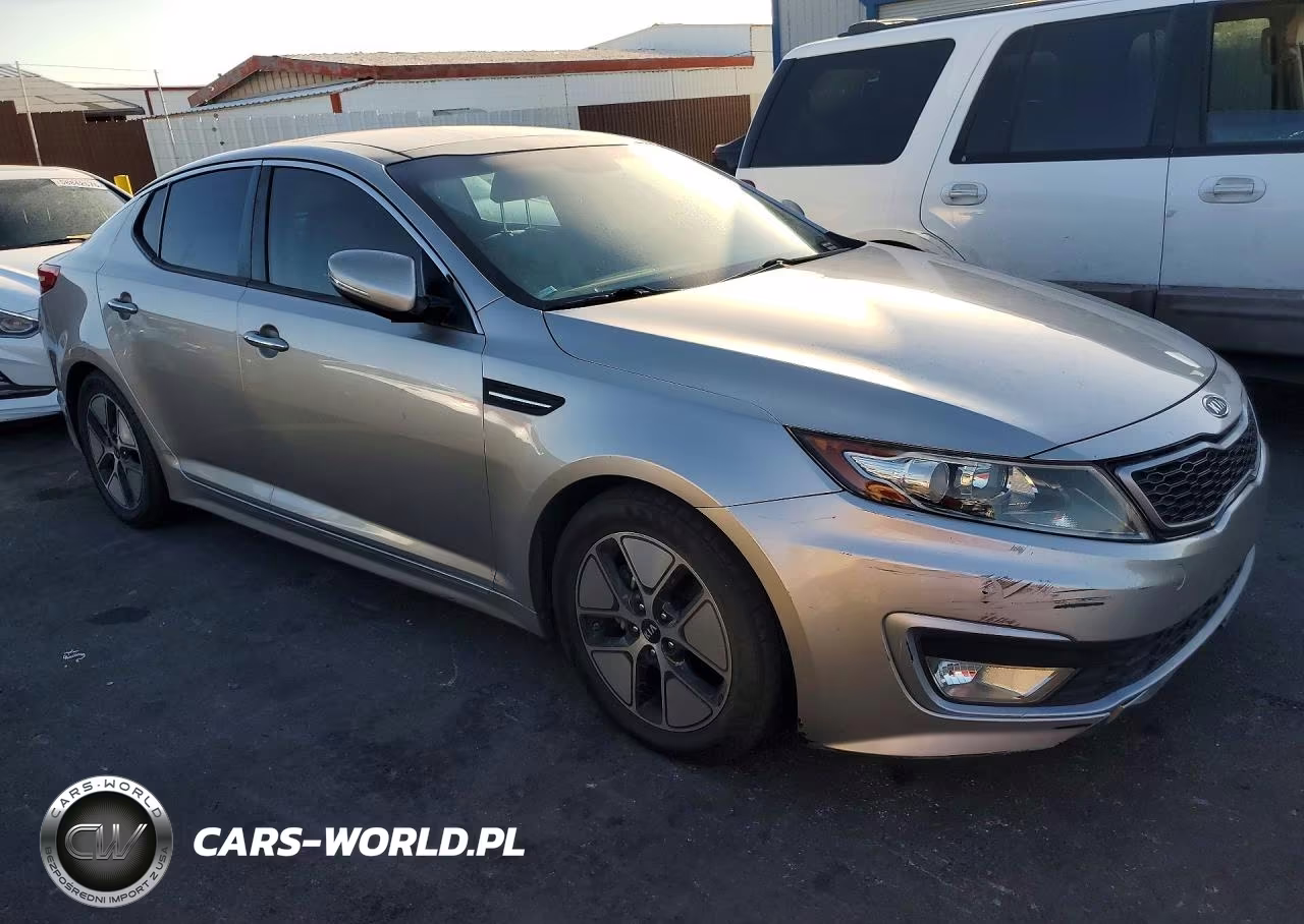 2011 Kia Optima Hybrid VIN:KNAGM4AD7B5000348 - 4