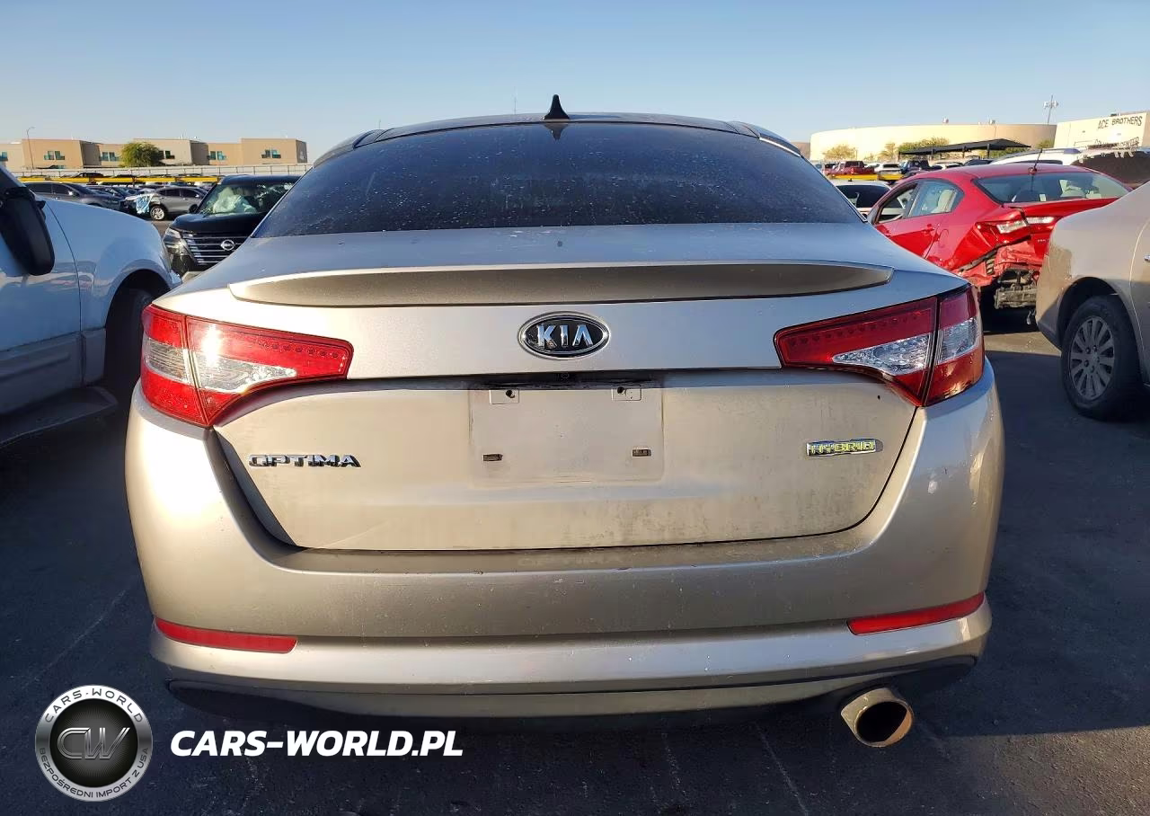 2011 Kia Optima Hybrid VIN:KNAGM4AD7B5000348 - 6