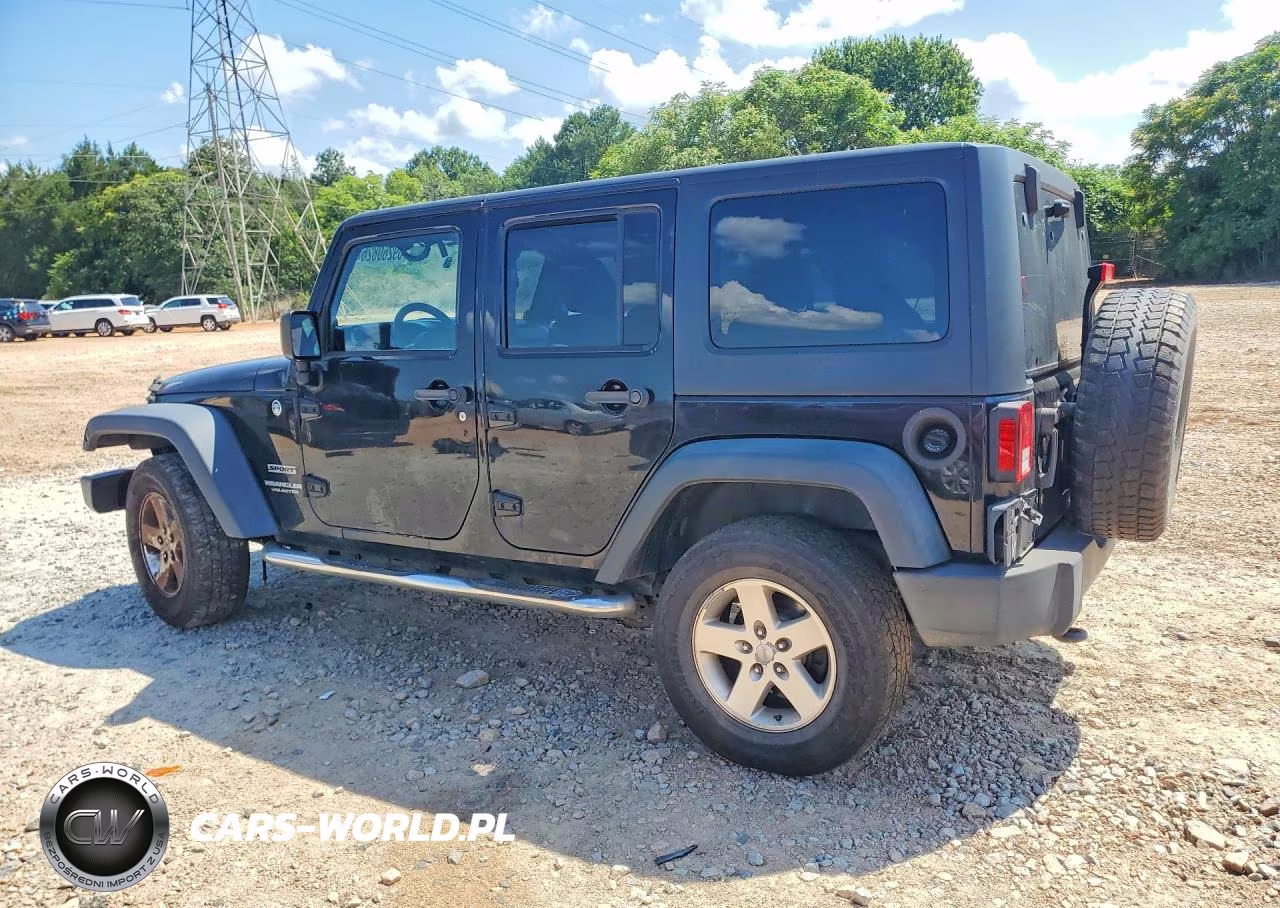 2012 Jeep Wrangler Unlimited Sport VIN:1C4BJWDG6CL249230 - 2