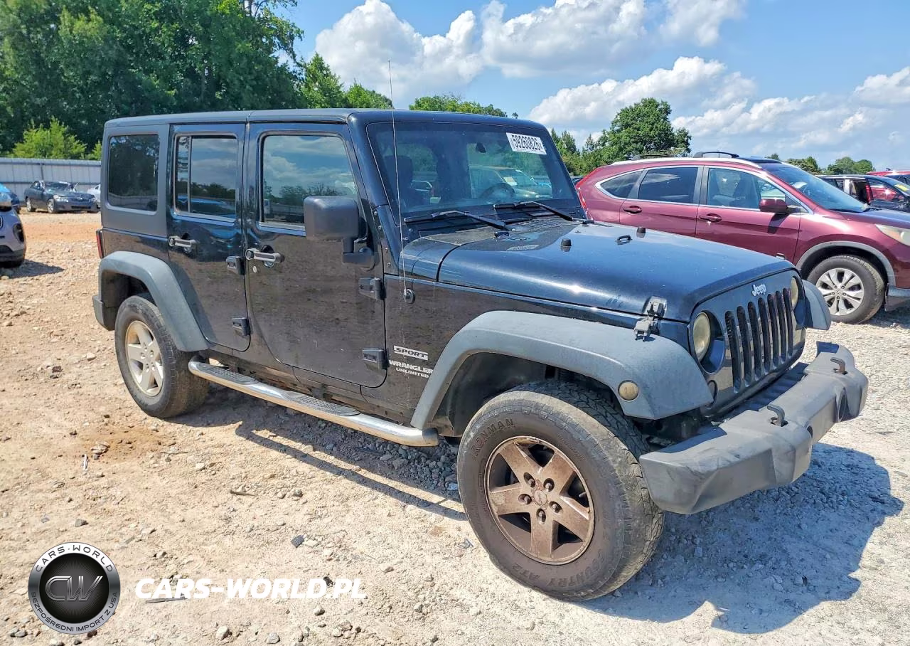 2012 Jeep Wrangler Unlimited Sport VIN:1C4BJWDG6CL249230 - 4