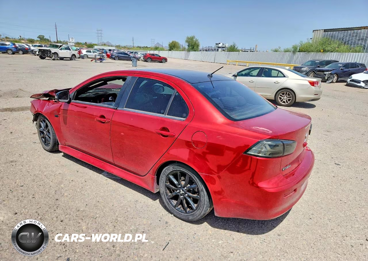 2017 Mitsubishi Lancer Es VIN:JA32U2FU6HU012207 - 2