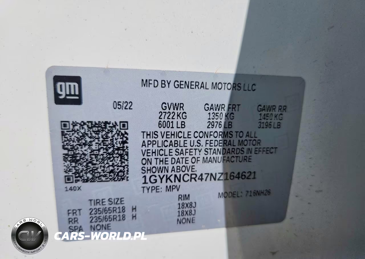 2022 Cadillac Xt5 Premium Luxury VIN:1GYKNCR47NZ164621 - 13