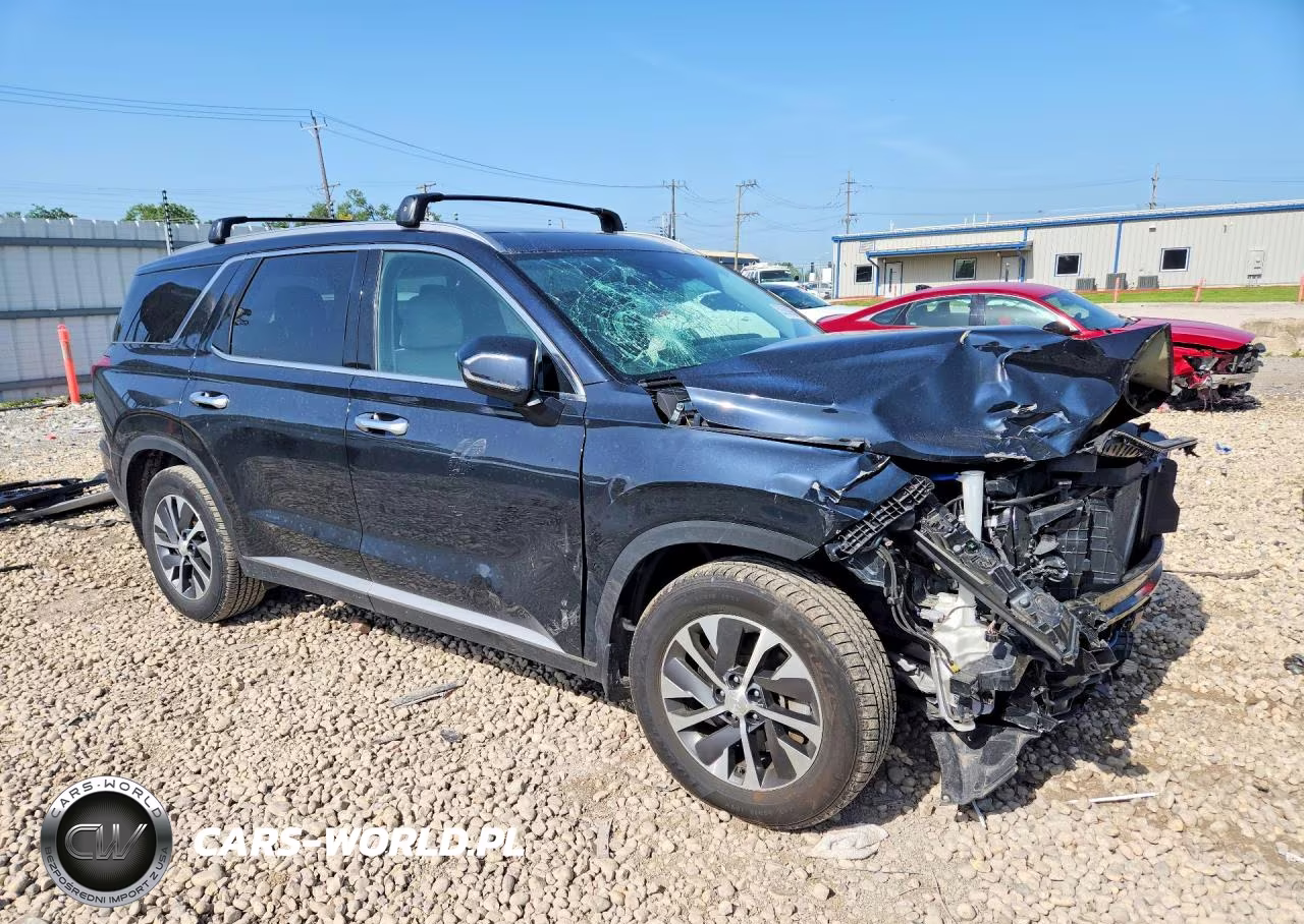 2021 Hyundai Palisade Sel VIN:KM8R2DHE7MU215944 - 4