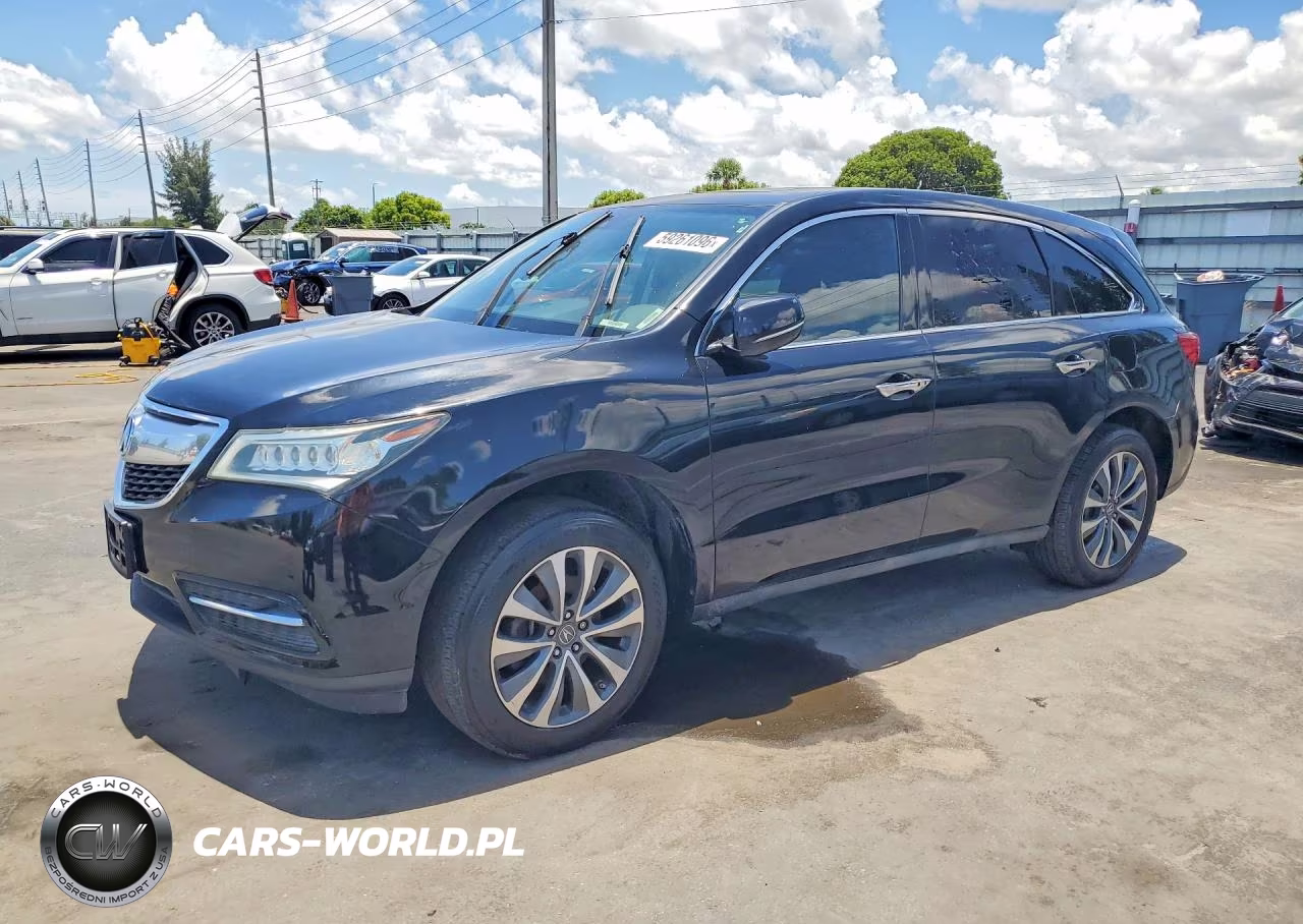 2016 Acura Mdx Technology Acurawatch Plus Packages-Technology Package – zdjęcie 1 z 13