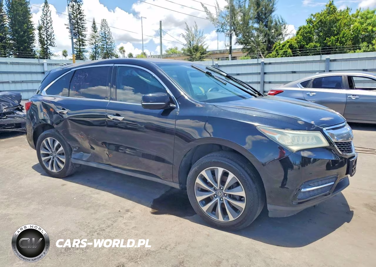 2016 Acura Mdx Technology Acurawatch Plus Packages-Technology Package VIN:5FRYD3H48GB018336 - 4