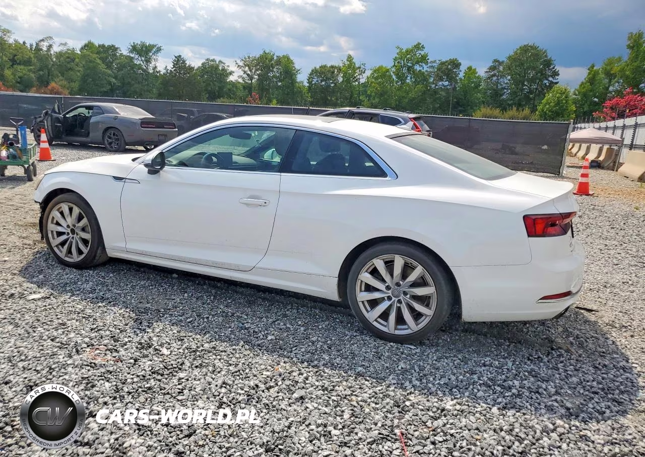 2018 Audi A5 Premium VIN:WAUNNAF52JA100559 - 2