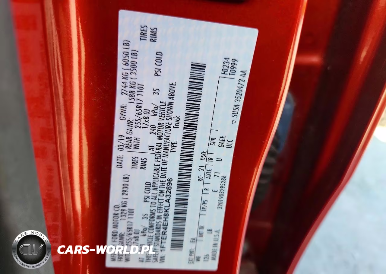 2019 Ford Ranger Xl VIN:1FTER4EH8KLA32696 - 13
