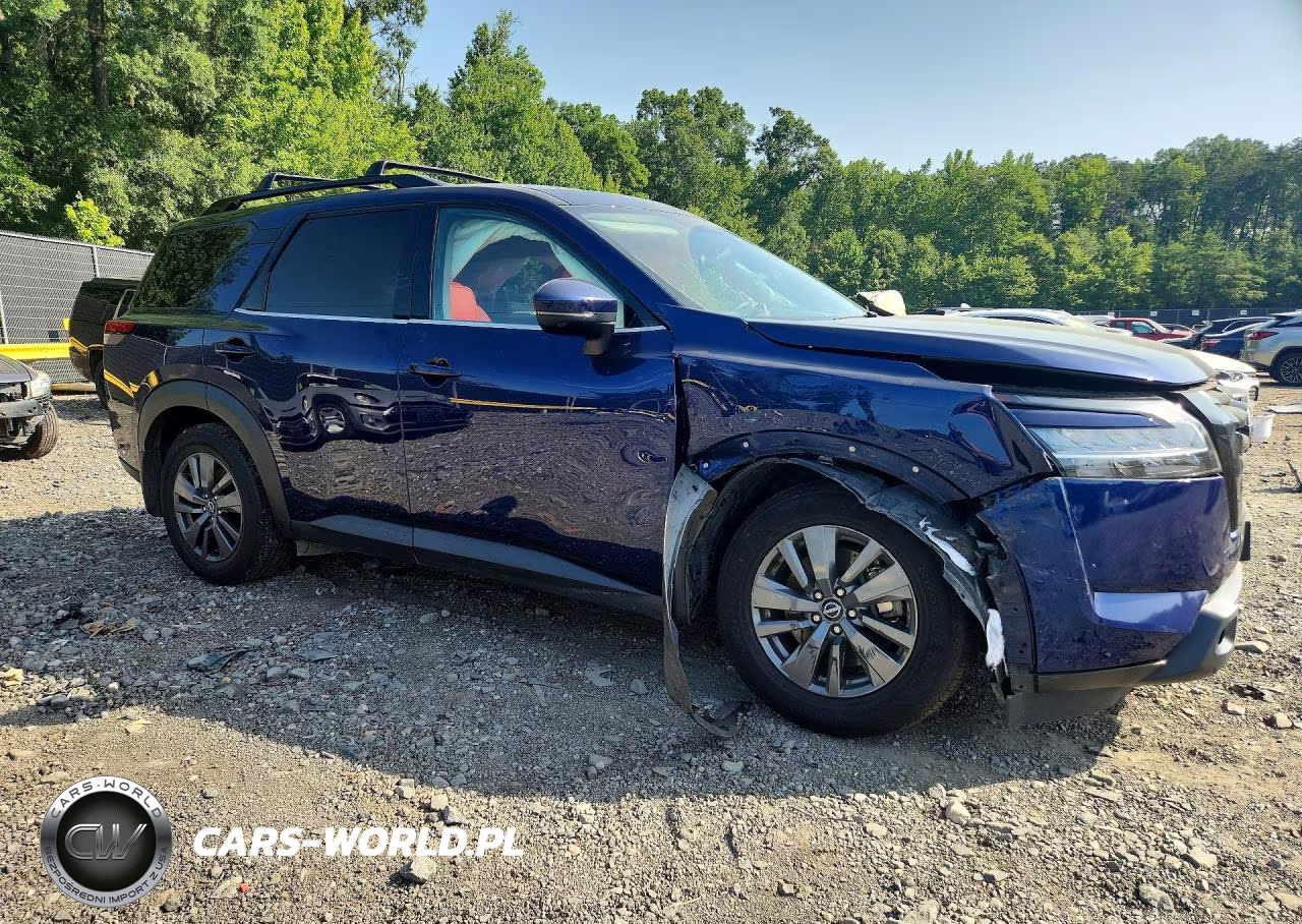 2022 Nissan Pathfinder Sv VIN:5N1DR3BD2NC231637 - 4