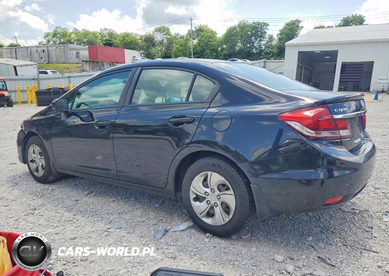 2015 Honda Civic Lx VIN:2HGFB2F55FH564624 - 2