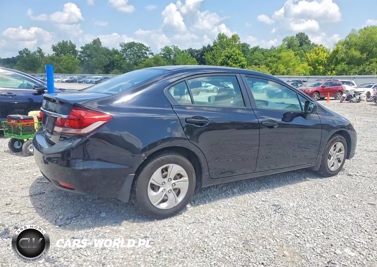 2015 Honda Civic Lx VIN:2HGFB2F55FH564624 - 3