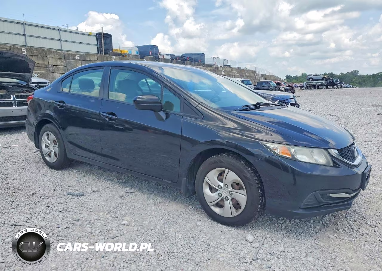 2015 Honda Civic Lx VIN:2HGFB2F55FH564624 - 4