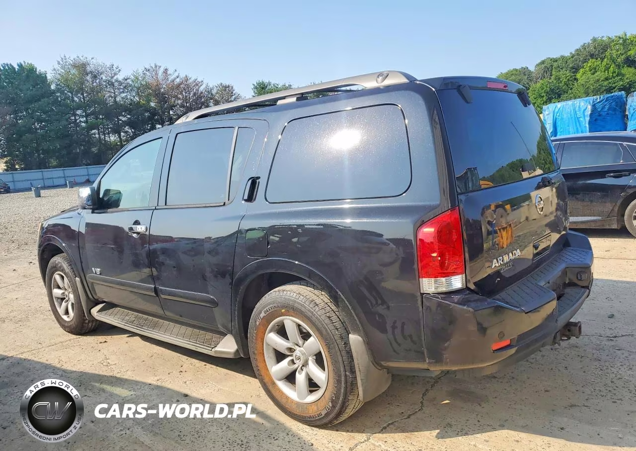 2008 Nissan Armada Se VIN:5N1AA08C08N611821 - 2