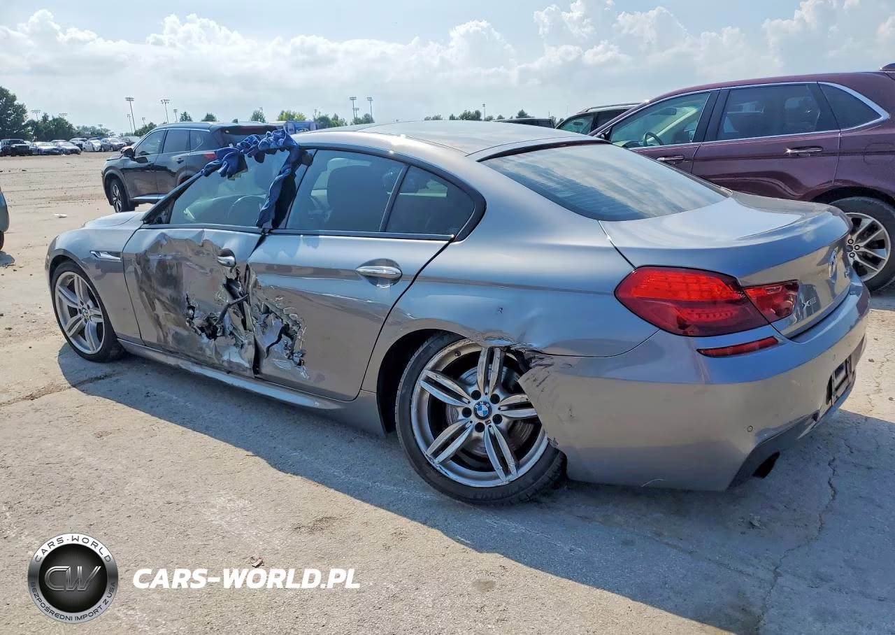 2015 BMW 640 Xi Gran Coupe VIN:WBA6B8C55FD453832 - 2