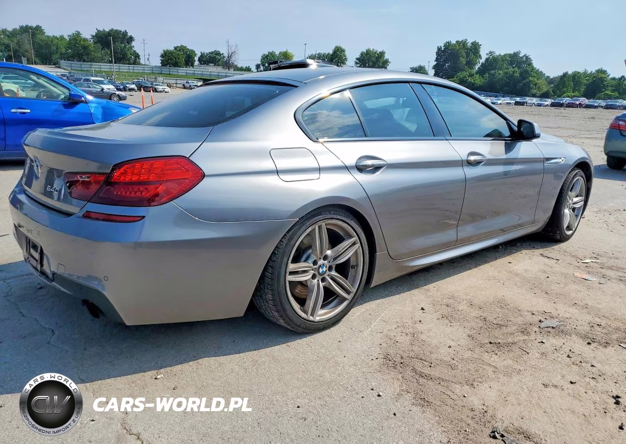 2015 BMW 640 Xi Gran Coupe VIN:WBA6B8C55FD453832 - 3