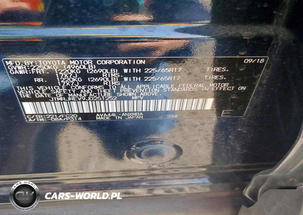 2018 Toyota Rav4 Hybrid Xle VIN:JTMRJREV9JD251252 - 14