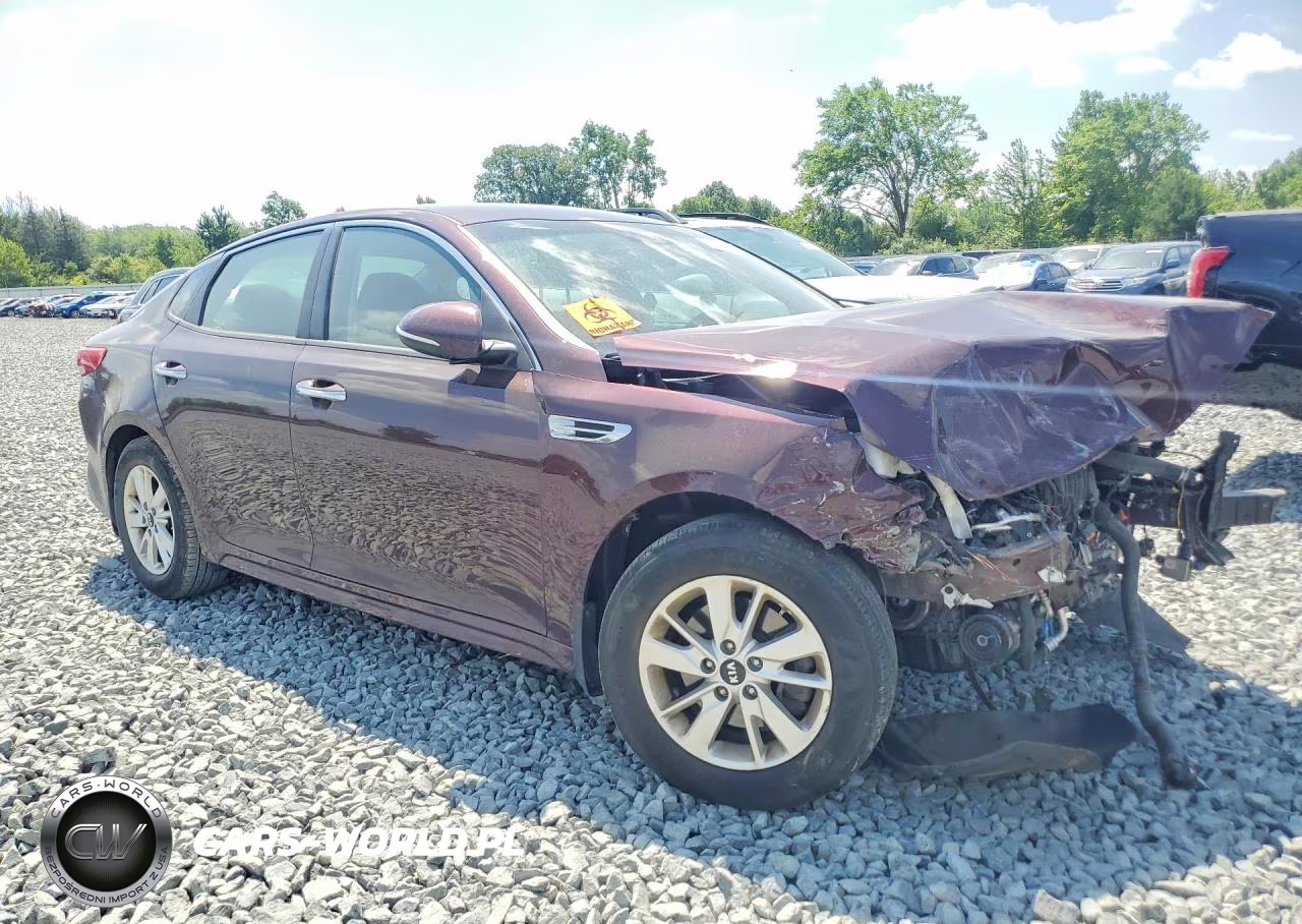 2018 Kia Optima Lx VIN:5XXGT4L37JG194531 - 4