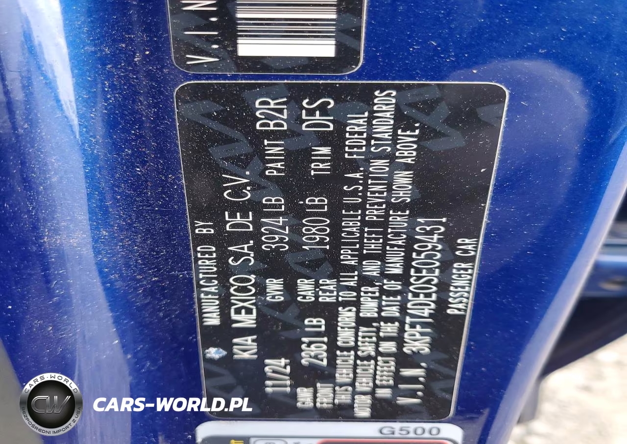2025 Kia K4 Lxs VIN:3KPFT4DE0SE059431 - 13