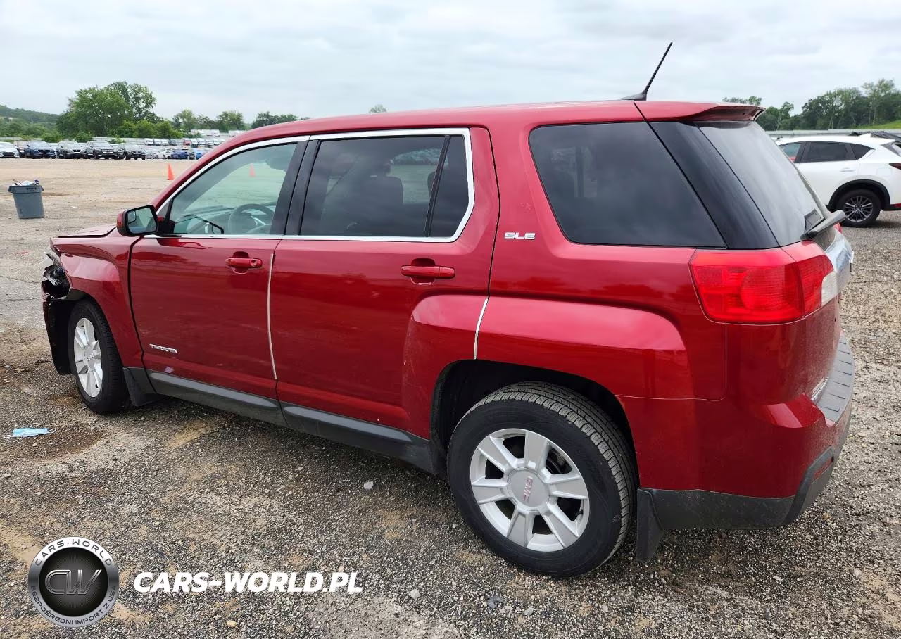 2013 GMC Terrain Sle VIN:2GKALMEK7D6369078 - 2