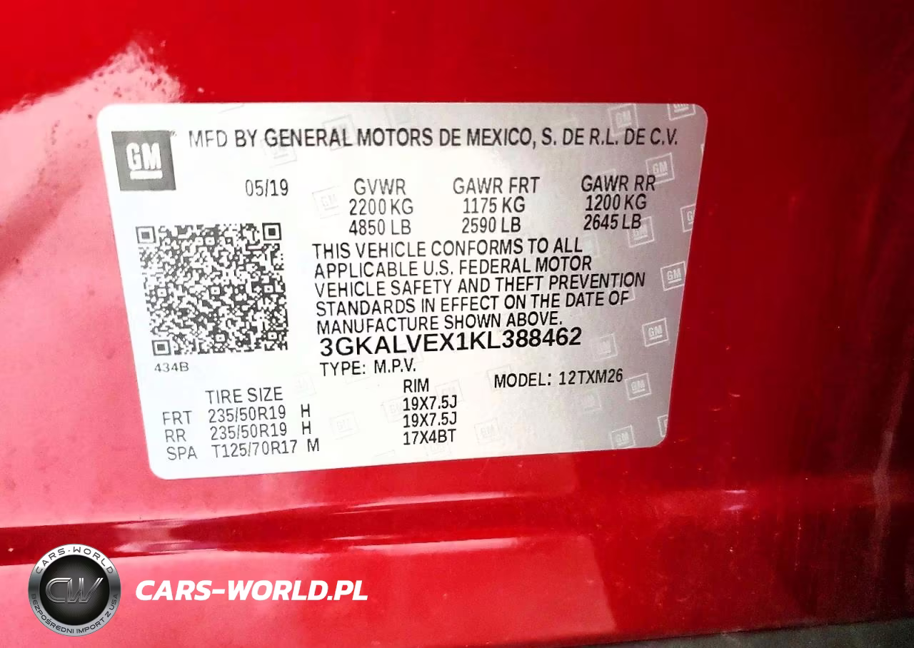 2019 GMC Terrain Slt VIN:3GKALVEX1KL388462 - 13