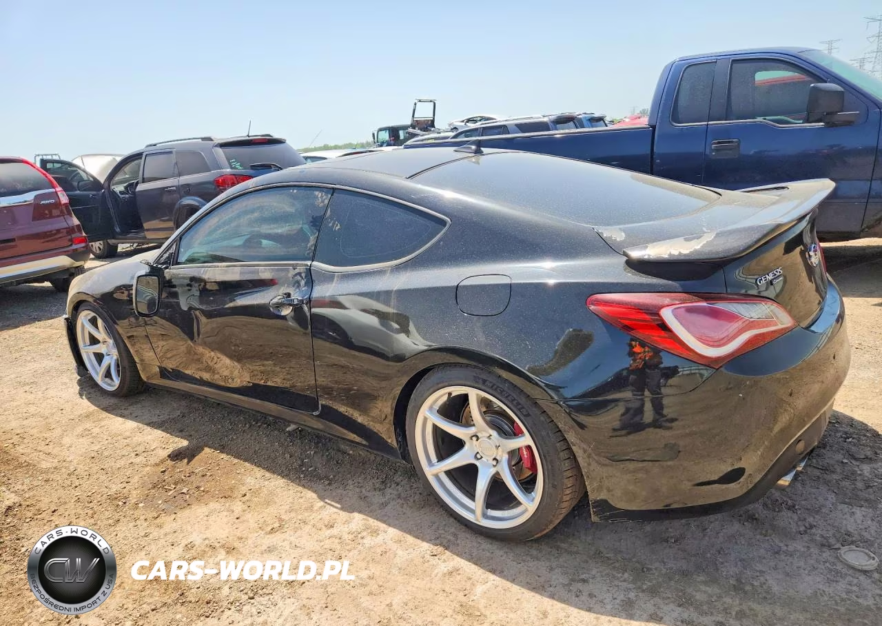 2012 Hyundai Genesis Coupe Gls VIN:KMHHU6KJ3CU085800 - 2