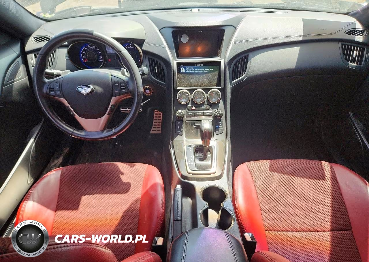 2012 Hyundai Genesis Coupe Gls VIN:KMHHU6KJ3CU085800 - 8