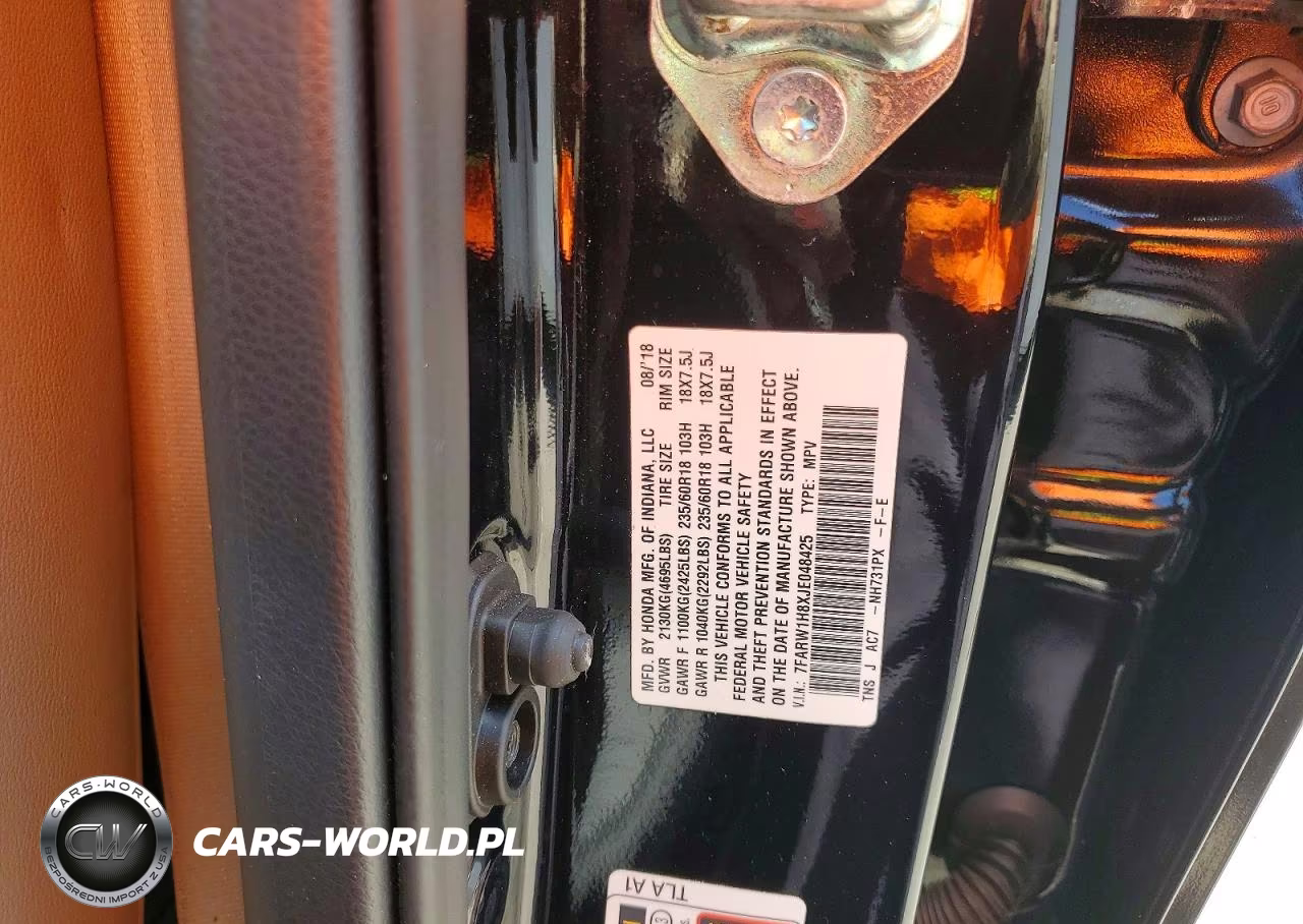 2018 Honda Cr-V Exl VIN:7FARW1H8XJE048425 - 14