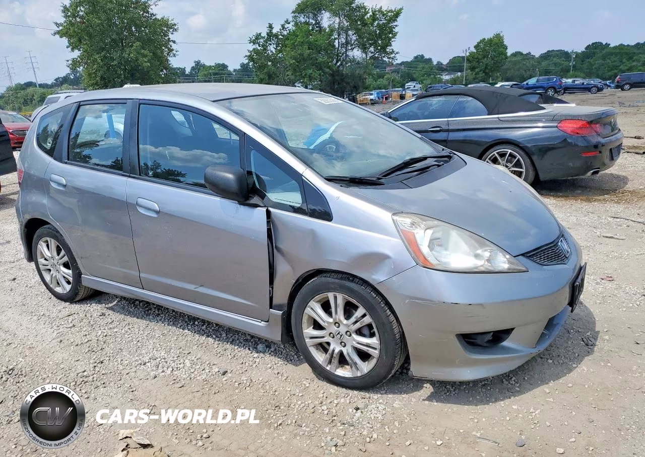 2010 Honda Fit Sport VIN:JHMGE8H62AS024554 - 4