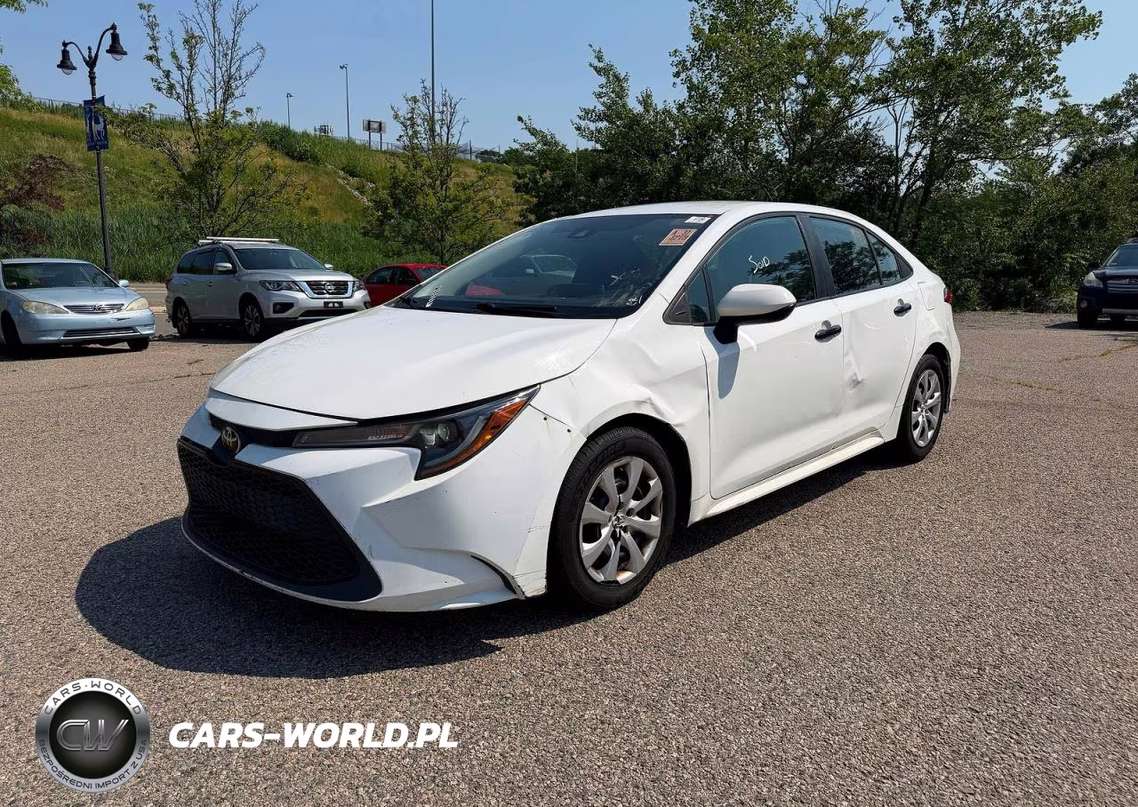 2020 Toyota Corolla Le VIN:5YFEPRAE0LP039004 - 2