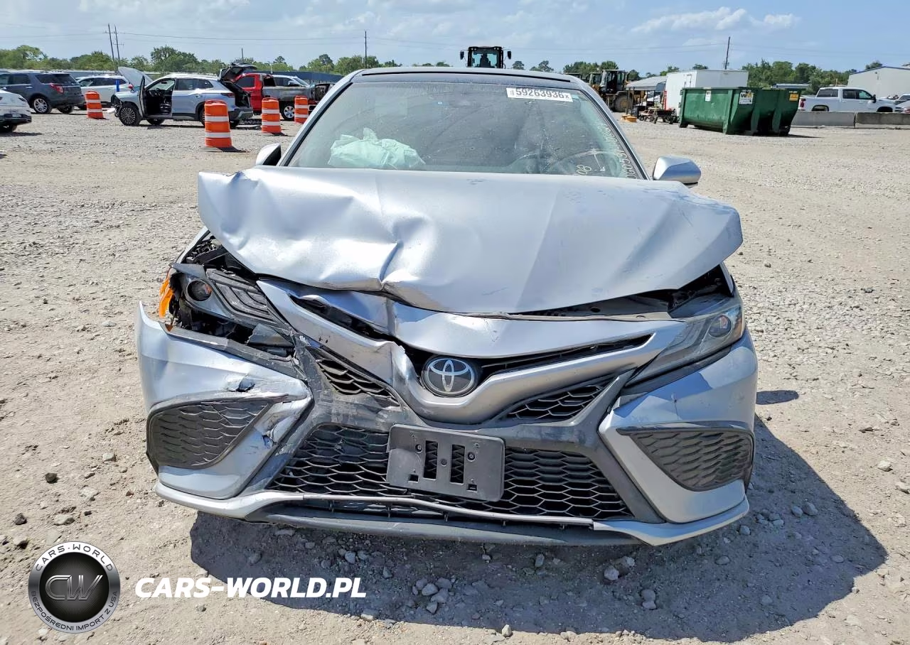 2021 Toyota Camry Xse V6 VIN:4T1KZ1AKXMU050208 - 5