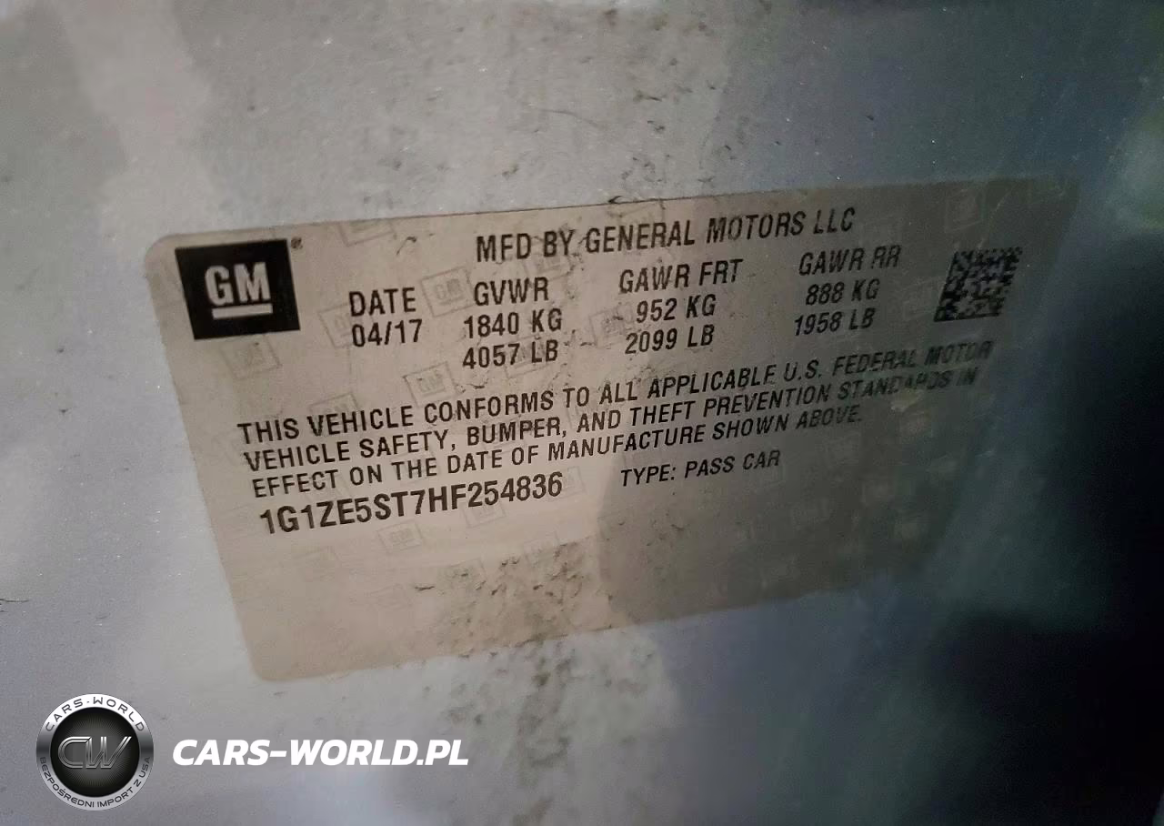 2017 Chevrolet Malibu Lt VIN:1G1ZE5ST7HF254836 - 12