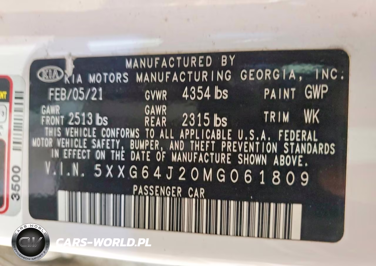 2021 Kia K5 Gt Line VIN:5XXG64J20MG061809 - 12