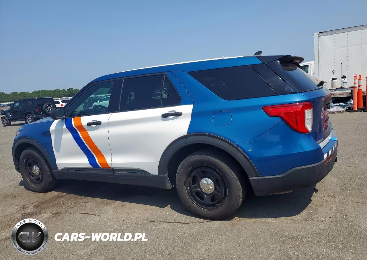 2021 Ford Explorer Police Interceptor VIN:1FM5K8AW9MNA14775 - 2
