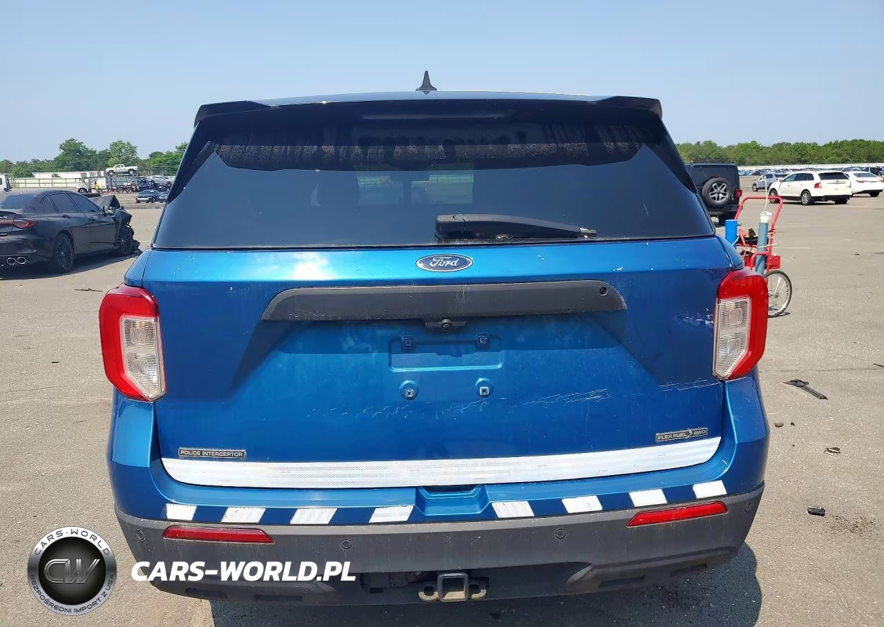2021 Ford Explorer Police Interceptor VIN:1FM5K8AW9MNA14775 - 6