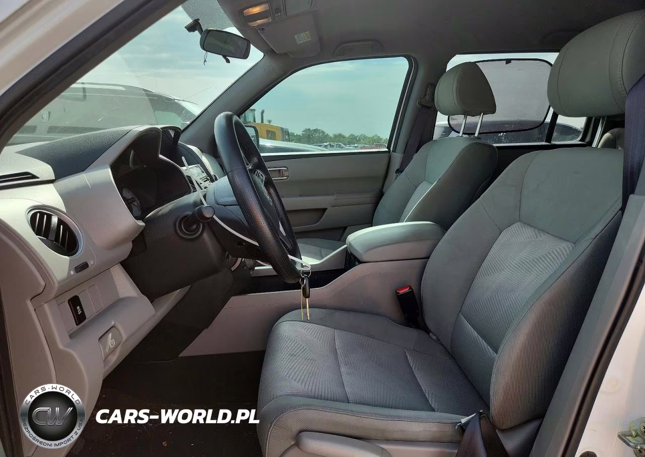 2014 Honda Pilot Lx VIN:5FNYF3H21EB005841 - 7