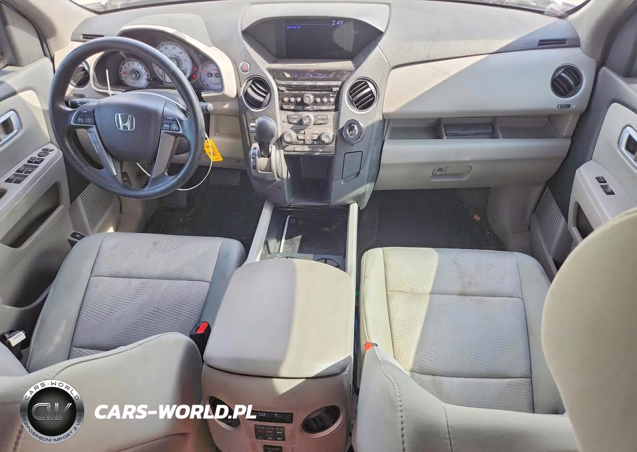 2014 Honda Pilot Lx VIN:5FNYF3H21EB005841 - 8