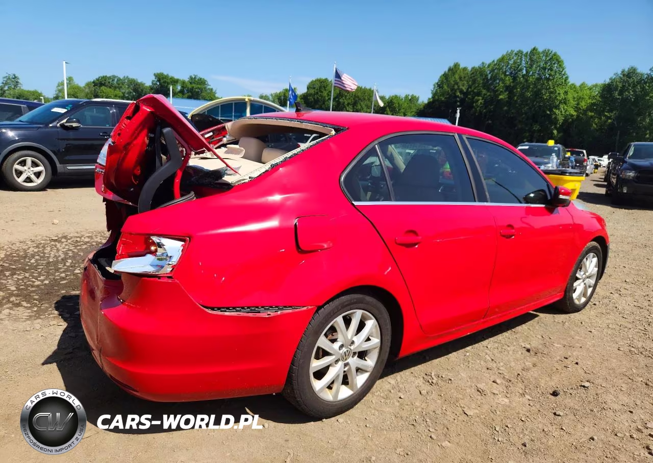 2013 Volkswagen Jetta Se VIN:3VWDP7AJ1DM432674 - 3