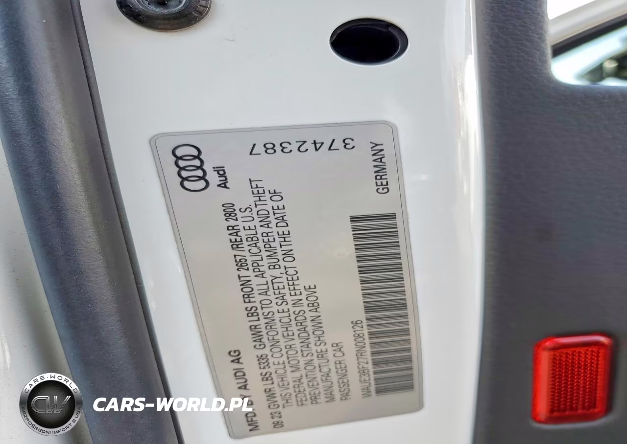 2024 Audi A6 Premium Plus VIN:WAUE3BF27RN008126 - 13